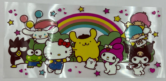UV DTF WRAP - Sanrio Rainbow Friends